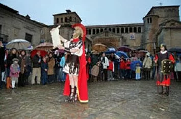 Cabalgata de Reyes en Santillana del Mar