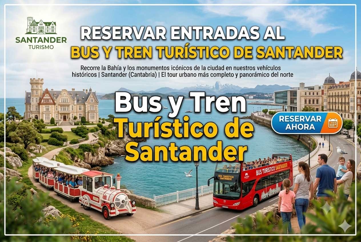 Bus y Tren Turístico Santander